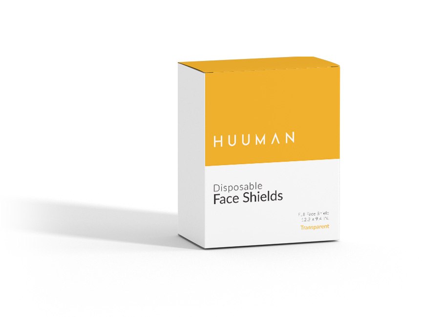 Box of Transparent Face Shields